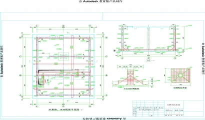 200T消防水池設(shè)計圖